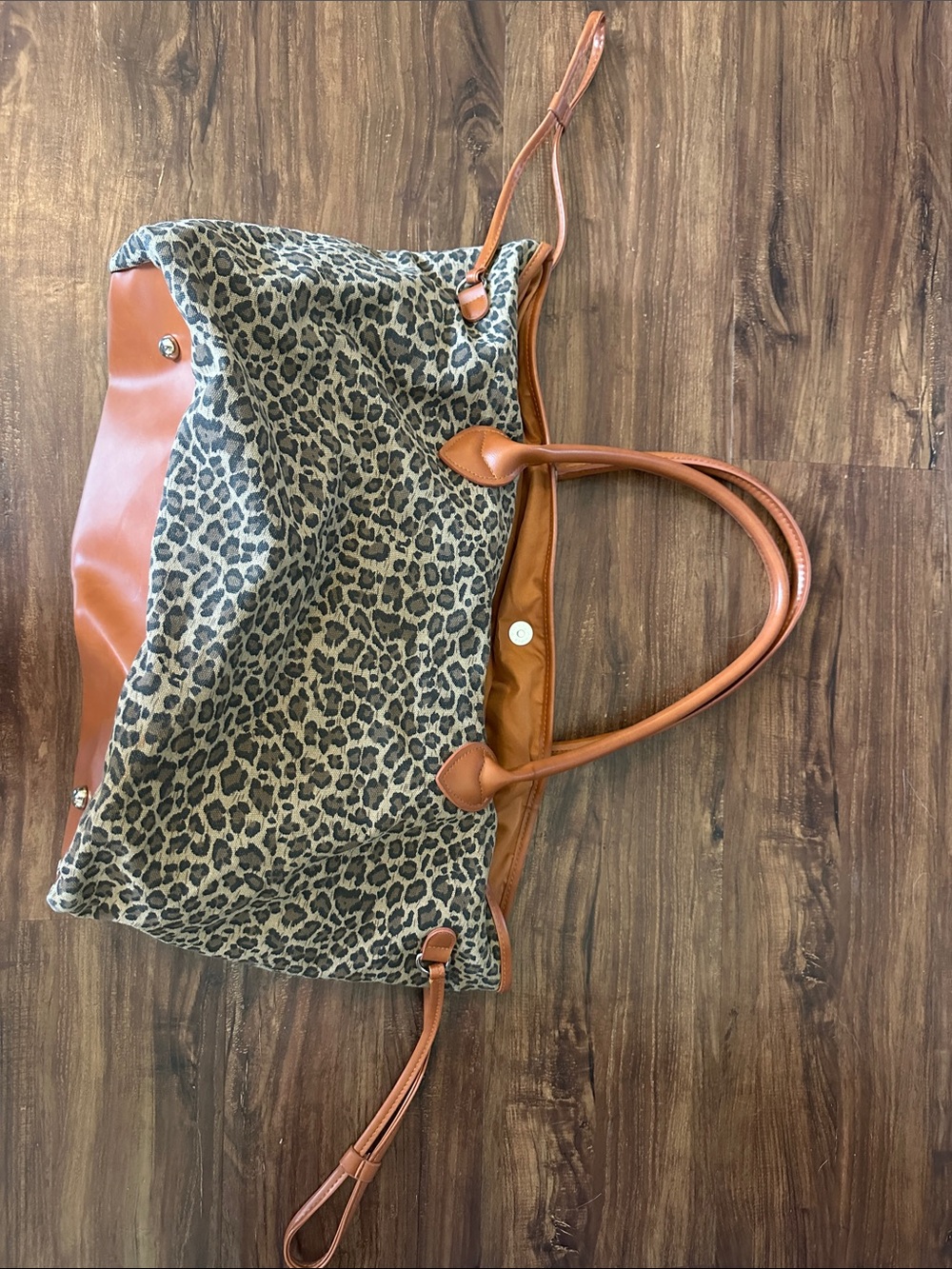Leopard Print Tote Bag